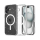 Etui do telefonów TECH-PROTECT Flexair Hybrid Magsafe do iPhone 16 Glitter 5906302311422